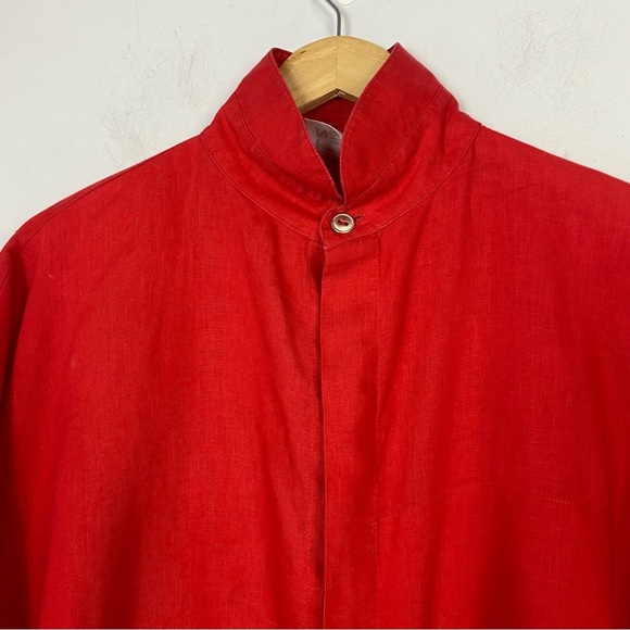 PLANET By Lauren G Linen Signature Shirt OS - Picture 4 of 10